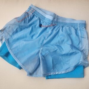 Nike Light Blue Athletic Shorts